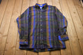 Vintage 1990s Van Heusen Plaid Button Up Shirt