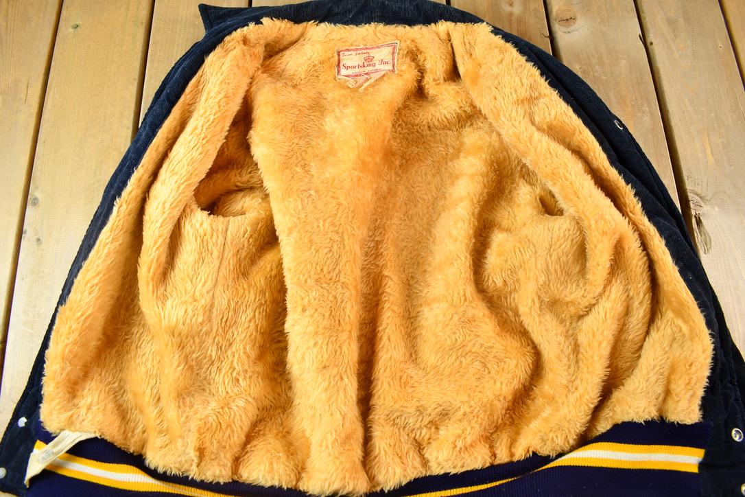 Vintage 1950s KENNEDY Corduroy Varsity Jacket