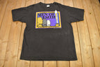 Vintage 1990s Men Of Faith Real Men Love Jesus Graphic T Shirt