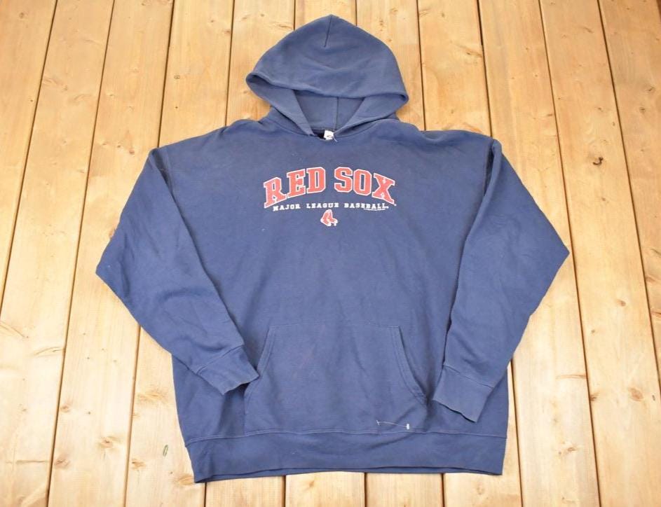 Vintage 1990s Boston Red Sox MLB Hoodie Sweatshirt Men's XL