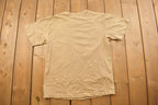 Vintage 1990s Cute Family Quilt Themed Graphic T Shirt
