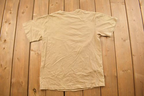 Vintage 1990s Cute Family Quilt Themed Graphic T Shirt / Vintage T Shirt / Streetwear / Graphic Tee / Single Stitch / Made In USA