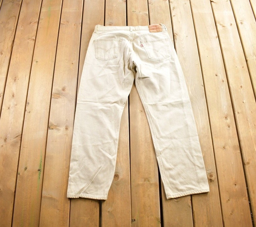 Vintage 1990s Levi's 501 Jeans Size Streetwear Made In USA Size 36x32