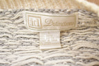 Vintage 1990s Id Distinctions Knitted Button Up Cardigan Sweater