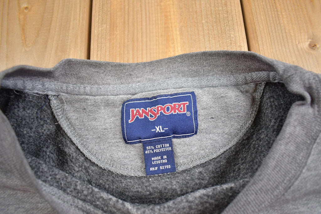 Vintage 1990s Elizabethtown College Jansport Distressed Crewneck