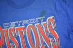 Vintage 1990s Detroit Pistons NBA Graphic T-Shirt