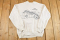 Vintage 1990s Chart Of The Hawaiian Isles Souvenir Crewneck Sweatshirt Mens S