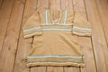 Vintage 1970s Dalton Short Sleeve Knitted Sweater