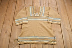 Vintage 1970s Dalton Short Sleeve Knitted Sweater