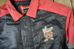 Vintage 1990s University of Las Vegas Rebels Collegiate NCAA Leather Jacket