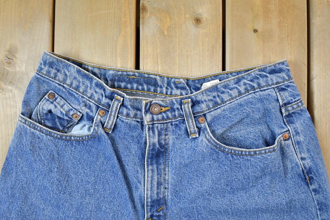 Vintage 1990s Levi Strauss 535 Denim Jean Size 34 x 34