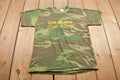 Vintage 1982 Harley "Live to Ride, Ride to Live" Camo T Shirt