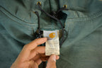 Vintage 1990s Carhartt Thrashed Sun Faded Zip Up Thermal Hoodie Men's 2XL
