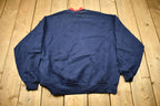 Vintage 1990s Cardinal Bird Winter Theme Graphic Cute Crewneck