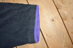 Vintage 1990s Lightning Bolt Blank T Shirt Made In USA Size L