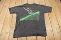 Vintage 1989 Blackbird P-51 Mustang Fighter Jet Graphic T-Shirt