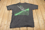 Vintage 1989 Blackbird P-51 Mustang Fighter Jet Graphic T-Shirt