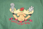 Vintage 1990s Forest Friends Double Collar Souvenir Crewneck Sweatshirt Womens L