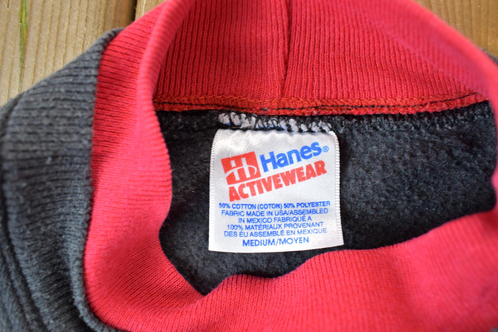 Vintage 1990s Cardinal Double Collar Embroidered Crewneck