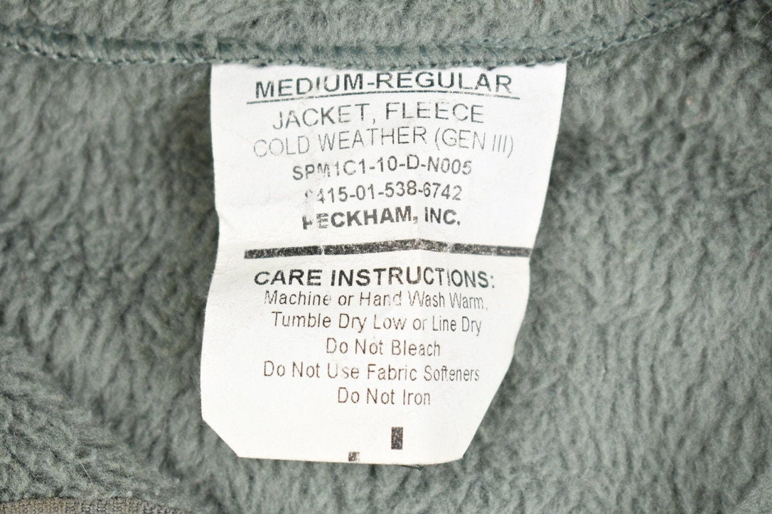 Vintage 1990s Military Cold Weather Fleece Sweater