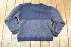 Vintage 1990s LL Bean Wool Knit Sweater Men's M / Vintage 90s Wool Crewneck / Outdoorsman / Vintage Wool Ll Bean Knit / Winter Sweatshirt