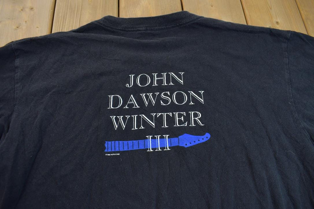 Vintage 1995 John Dawson Winter Graphic T-Shirt