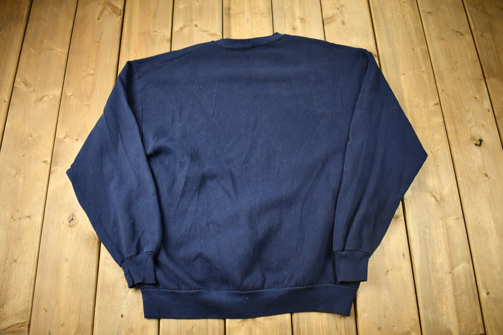 Vintage 1990s Embroidered Angel Crewneck Sweatshirt