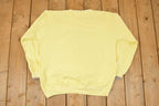 Vintage 1990s Pooh Tigger Embroidered Disney Crewneck Sweater Men's L