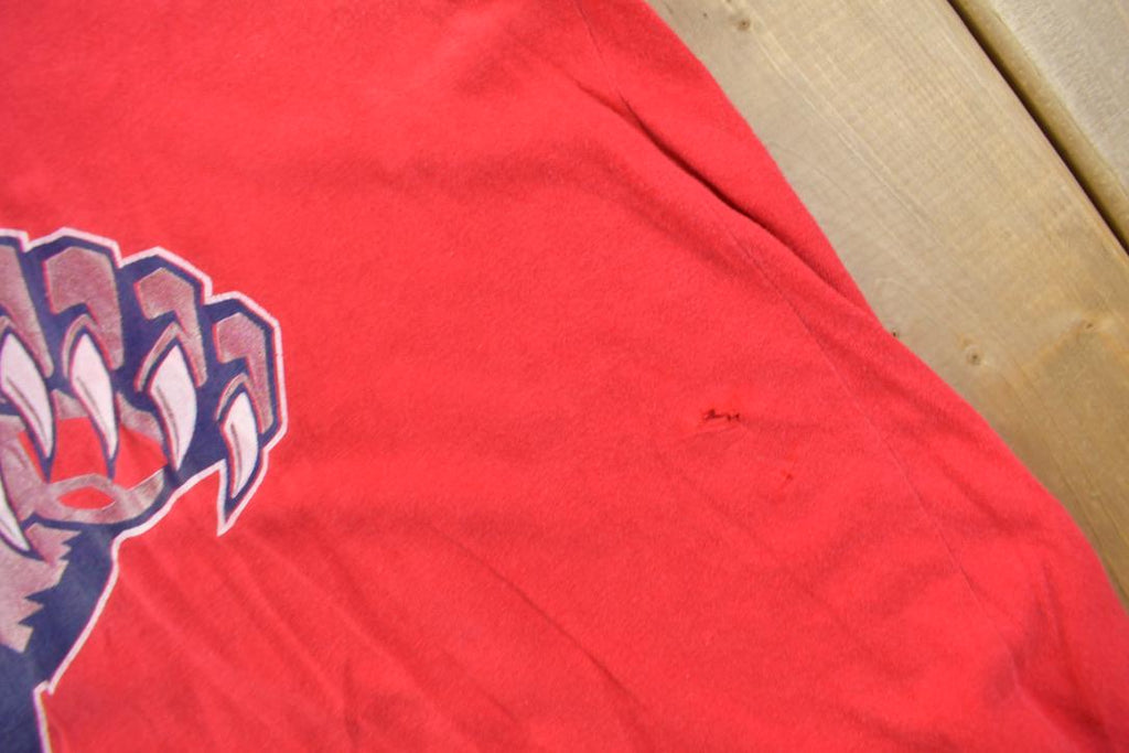 Vintage 1993 Florida Panthers NHL Graphic logo 7 T-Shirt Made IN USA