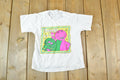 Vintage 1992 Barney And Baby Bop Souvenir Cartoon T-Shirt Youth XS