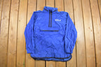 Vintage 1990s Nike Half Zip Windbreaker Jacket