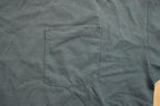 Vintage 1990s Jerzeez Black Blank Chest Pocket T-Shirt
