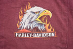 Vintage 1998 Harley Davidson Elyria Ohio Hand Cut Tank Top