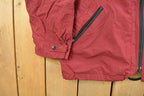 Vintage 1990s Nike Mini Swoosh Hooded Windbreaker Jacket Men's Large
