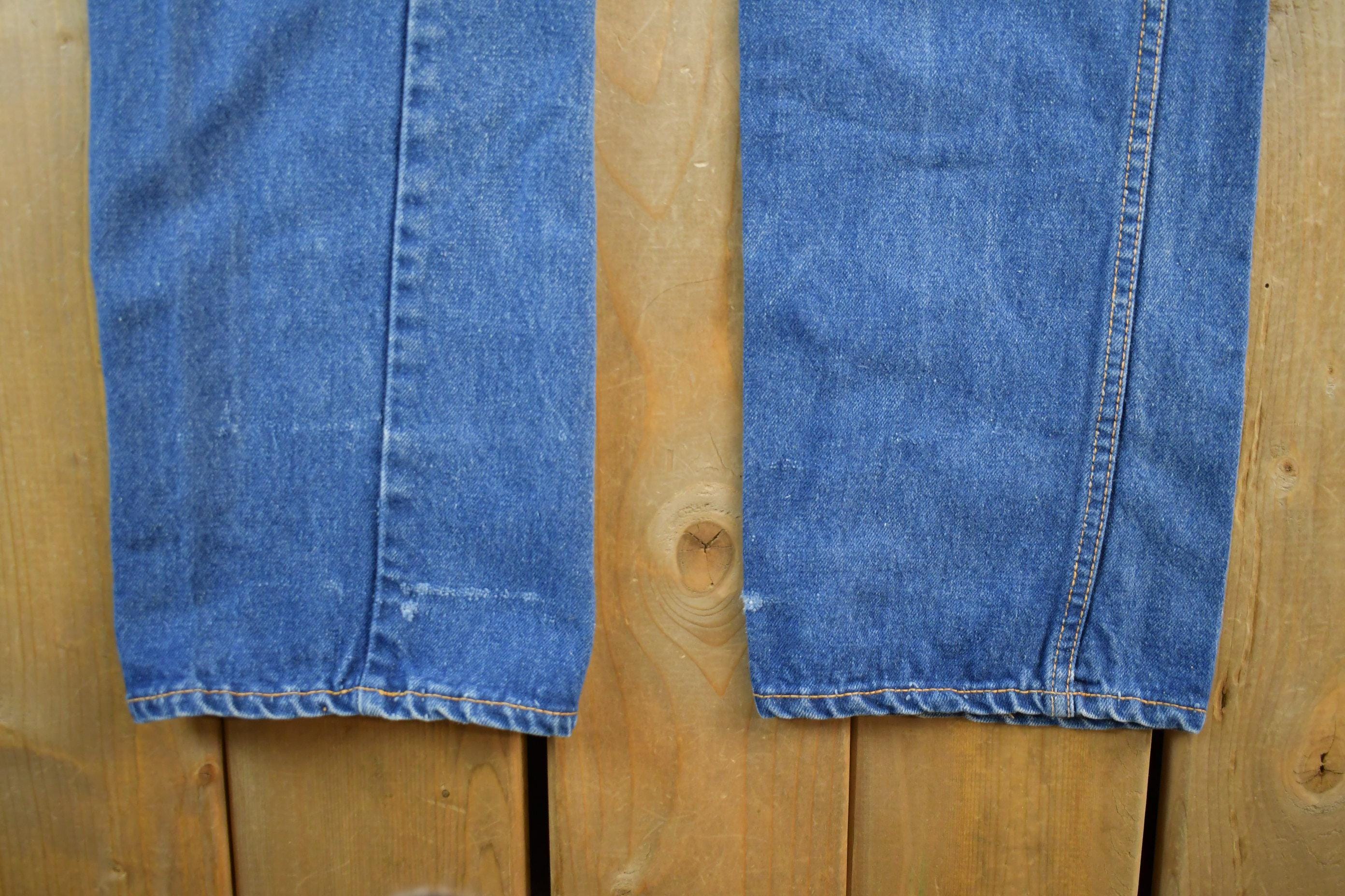 Vintage 1990s Single Spur Bootcut Denim Jeans Adult 24 x 36