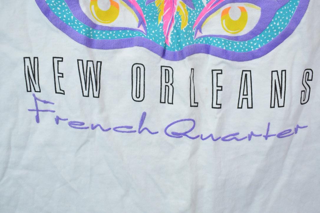 Vintage 1990s New Orleans French Quarter Souvenir T-Shirt