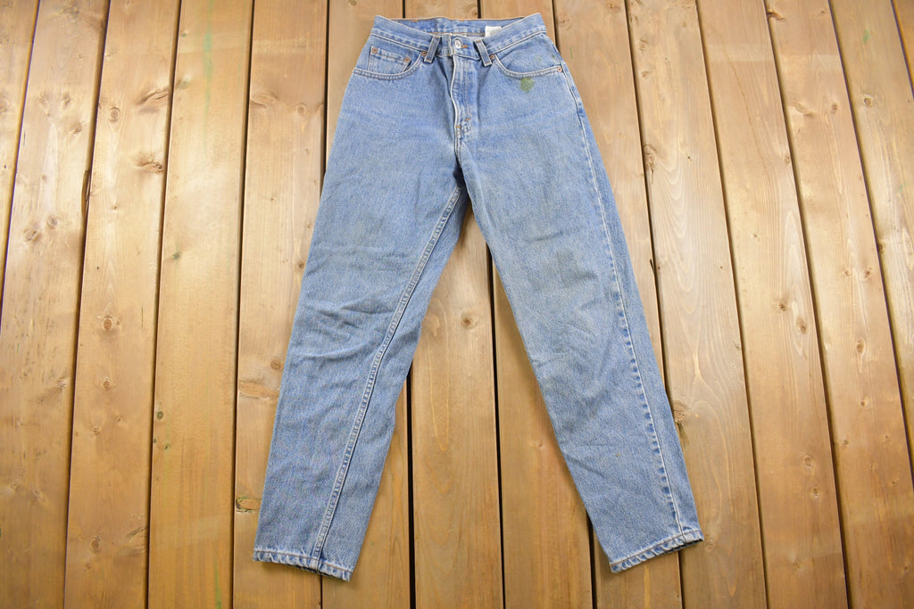 Vintage 1990s Levi's 550 Red Tab Denim Jeans Size 26 x 28