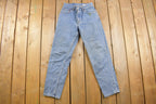 Vintage 1990s Levi's 550 Red Tab Denim Jeans Size 26 x 28