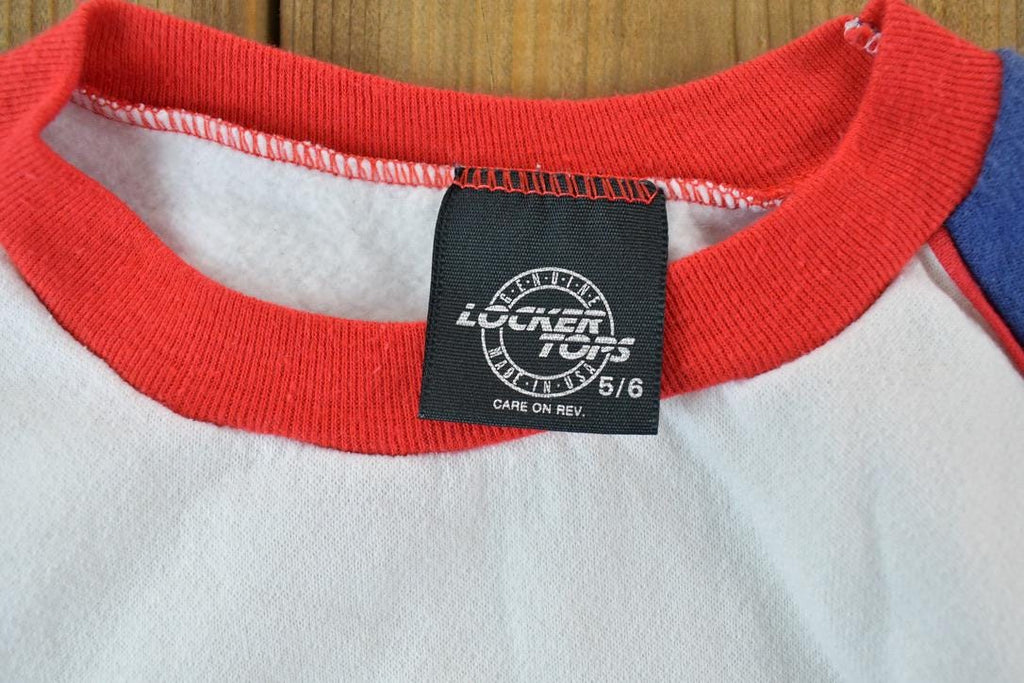Vintage 1980s Locker Tops Single Stitch Youth Tank Top
