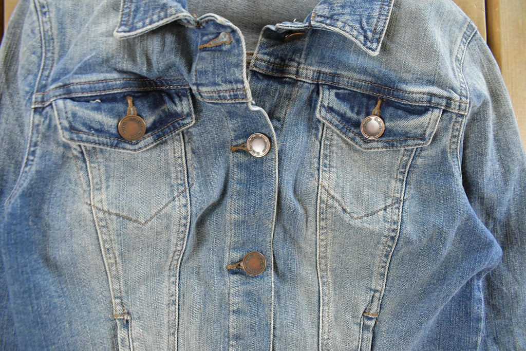 Vintage Y2K Ana A New Approach Denim Trucker Jean Jacket Women's Small