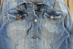 Vintage Y2K Ana A New Approach Denim Trucker Jean Jacket Women's Small