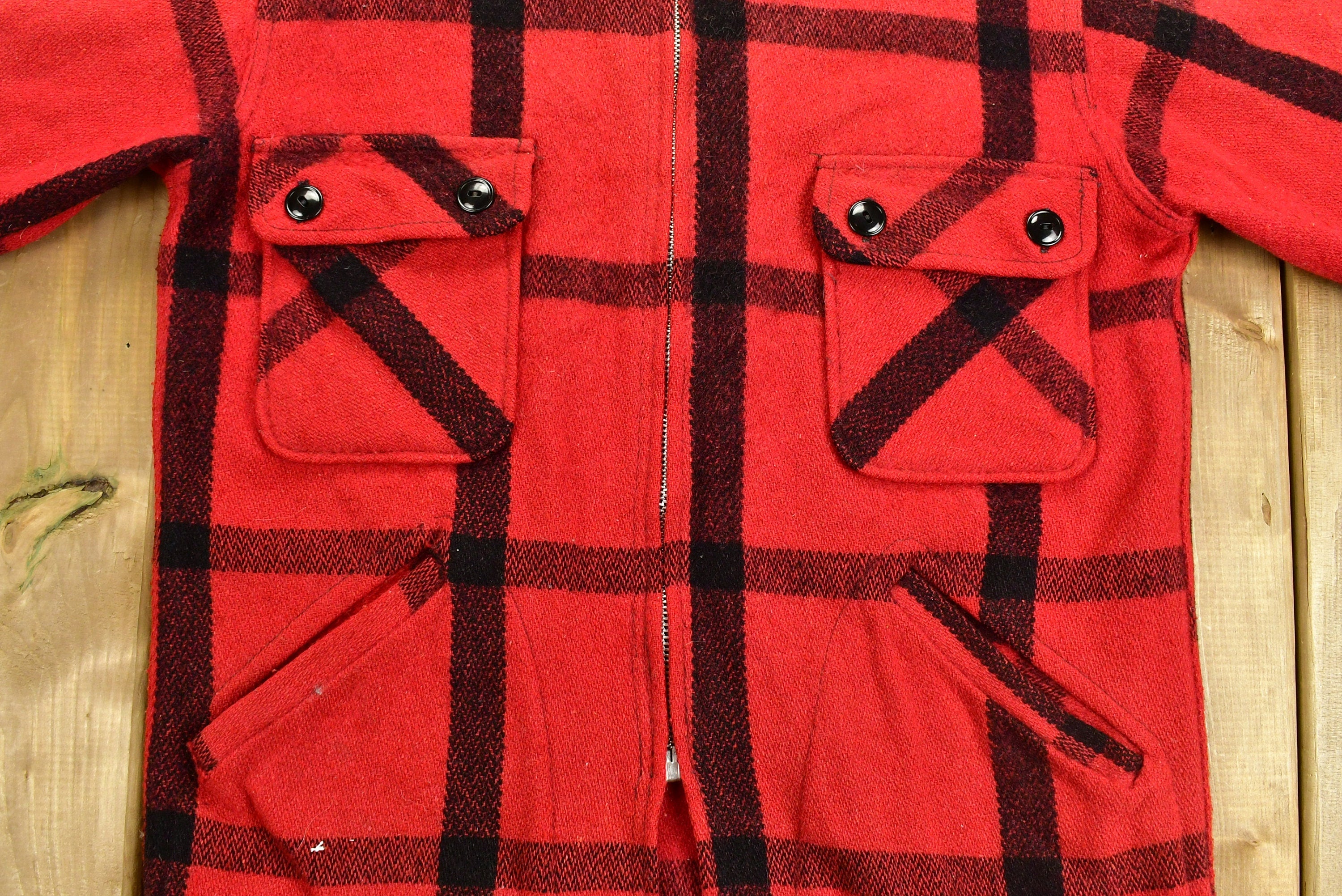 Vintage 1960s Foremost Plaid Jacket