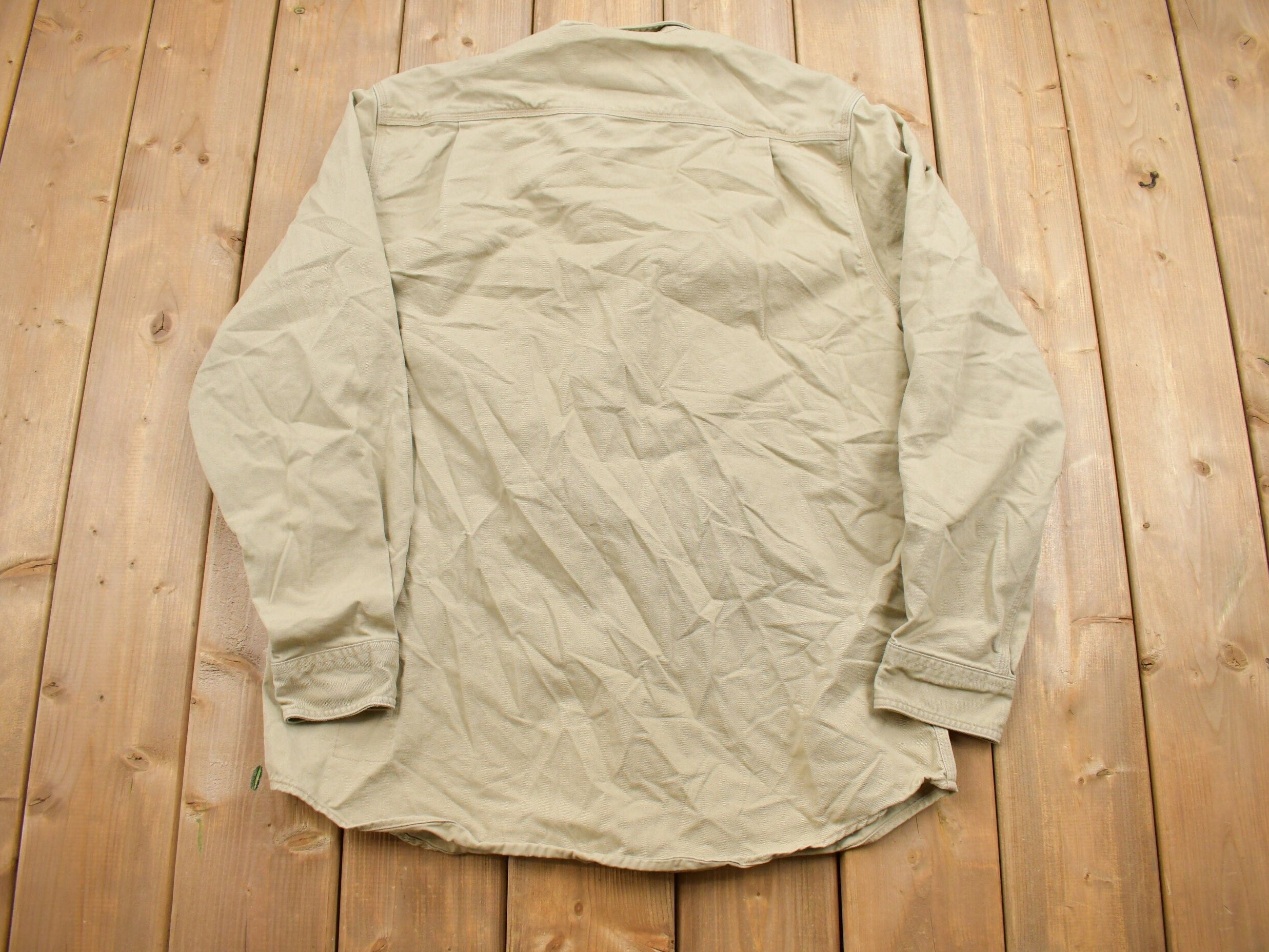 Vintage Y2K Carhartt Flame Resistant Button Up Shirt