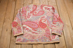 Vintage 1980s Provence D'amour Paisley Graphic Cardigan