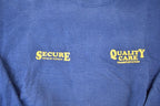 Vintage 1990s Quality Care Transportation Souvenir Crewneck Sweatshirt Made In USA