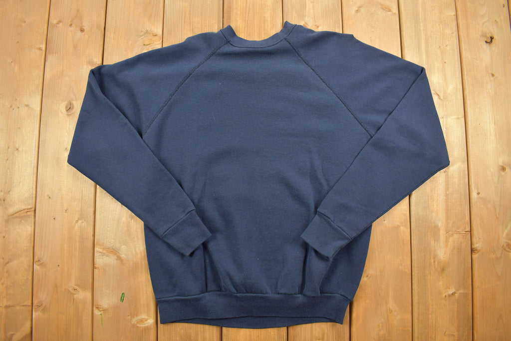 Vintage 1980s University Of Notre Dame Fighting Irish Raglan Sweatshirt / Vintage Pullover / Athleisure / Streetwear / Made in USA / College