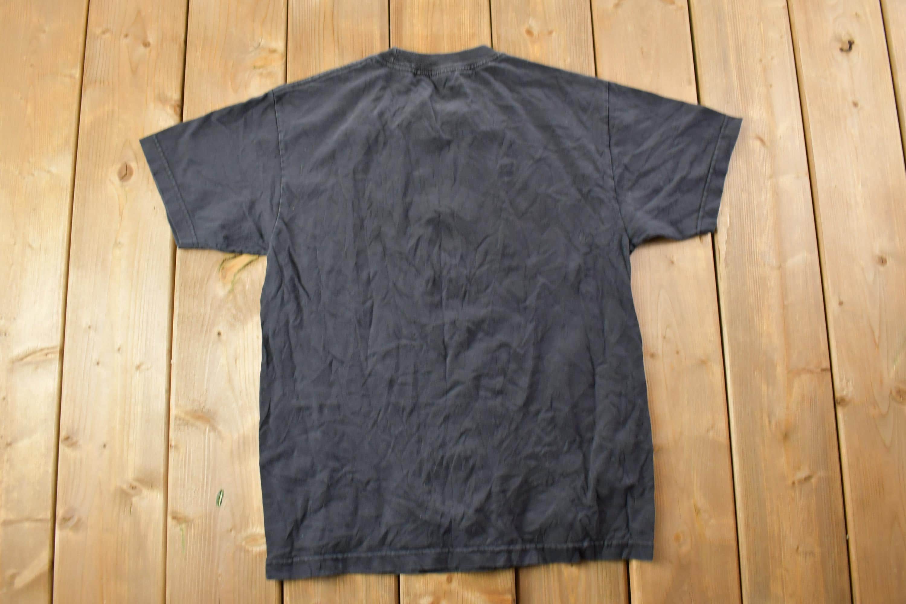 Vintage 1990s Fishing This Big Theme Graphic T-Shirt