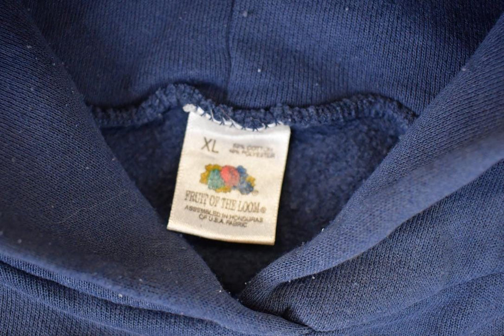 Vintage 1990s Nags Head North Carolina Tall Ships Graphic Print Hoodie Sweatshirt Men's L