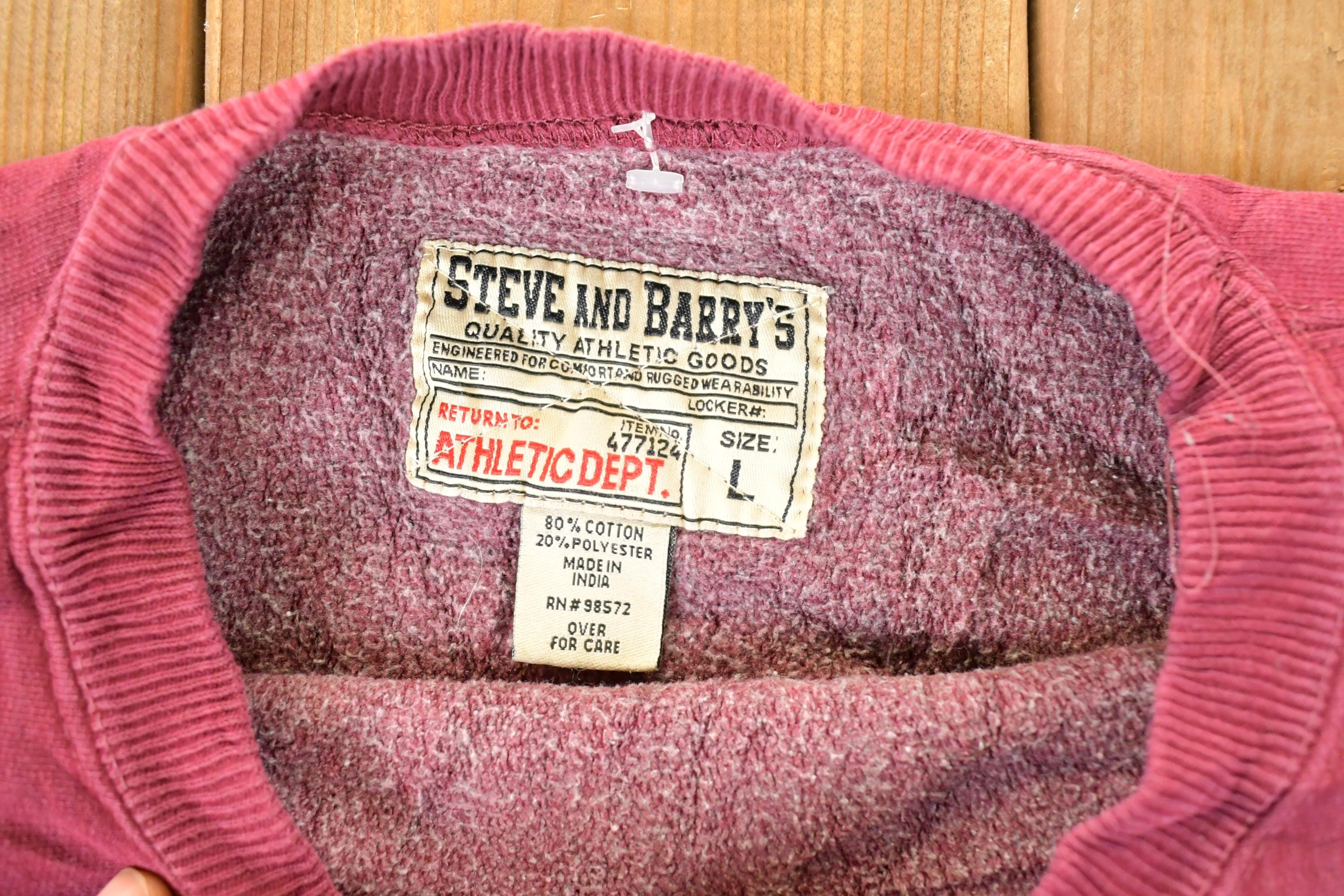Vintage 1990s Minnesota University Steve And Barry's Crossgrain Crew Neck Sweater Men's L