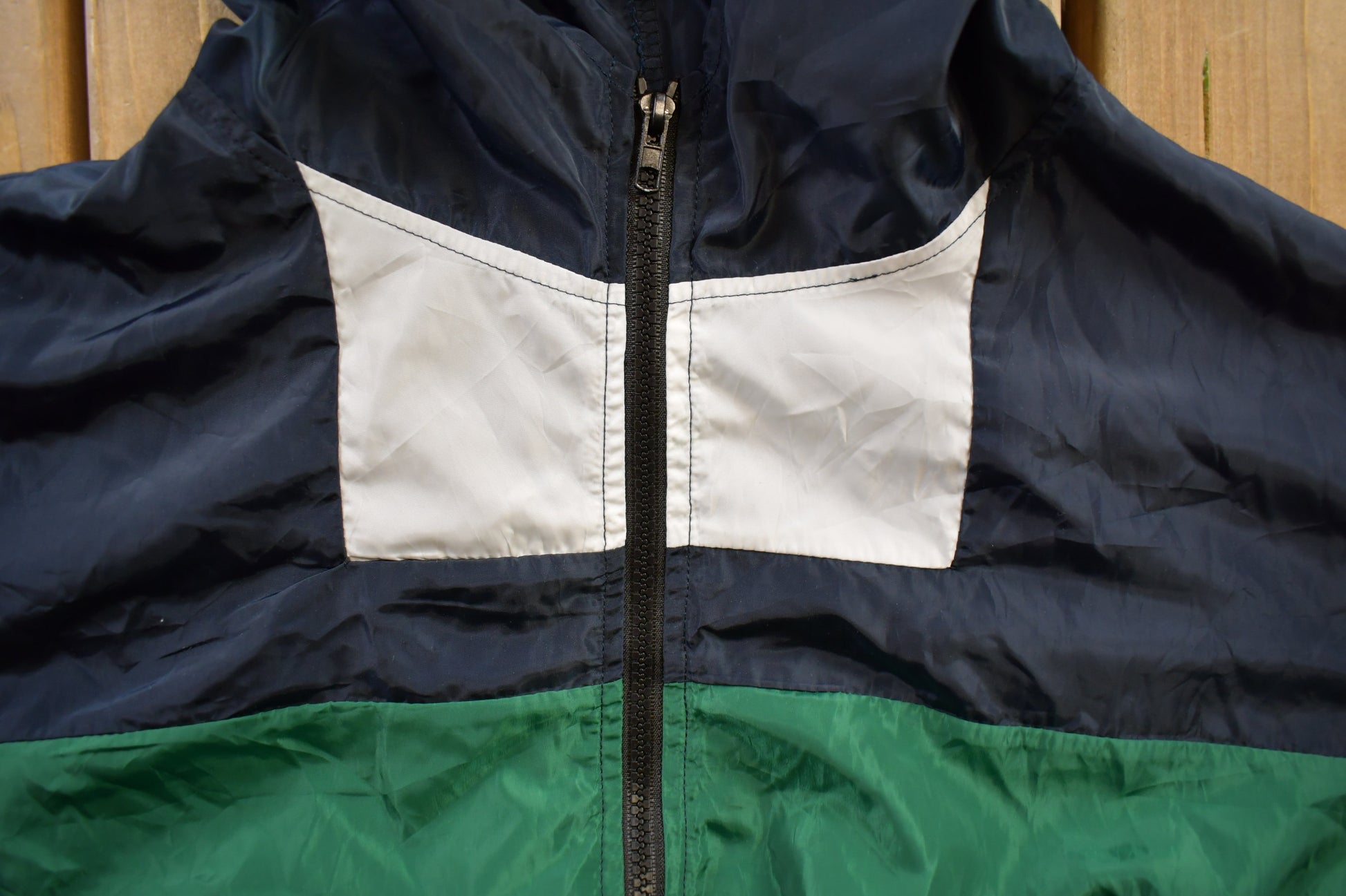 Vintage 1980s Color Block Ski Jumpsuit Size